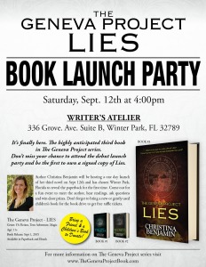 Lies Book Launch Party