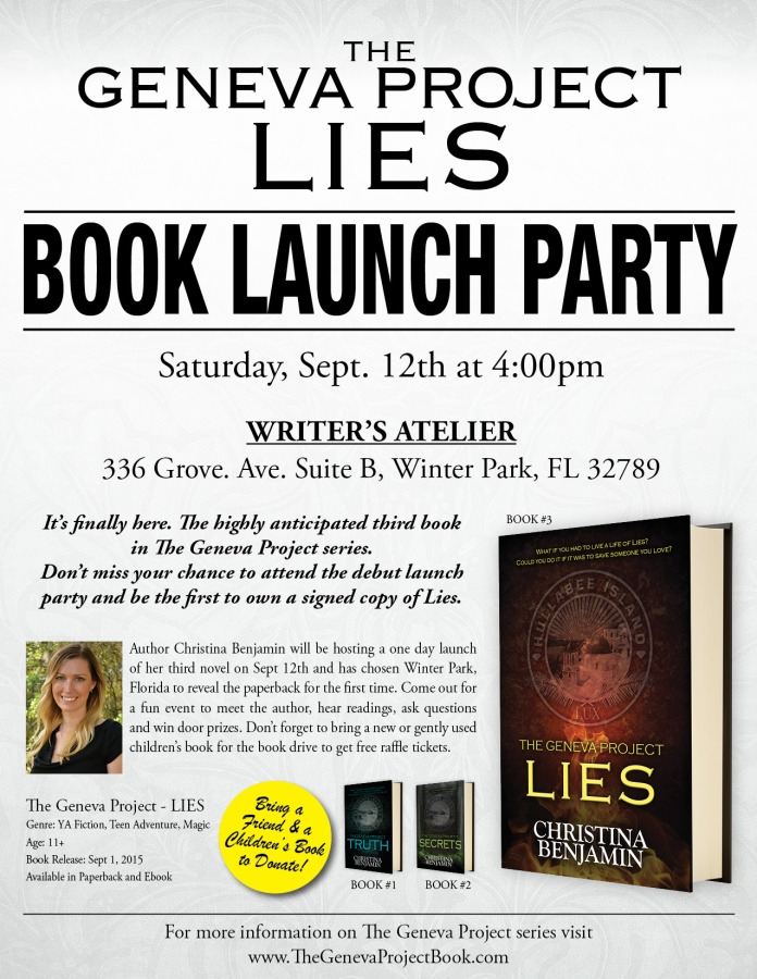 Lies Book Launch Party